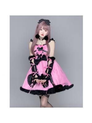 Love & Desire Kawaii Goth Lolita Dress JSK by Diamond Honey (DH67)